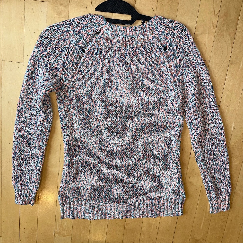 Maison Scotch coral multi color sweater, S, N - Picture 6 of 6